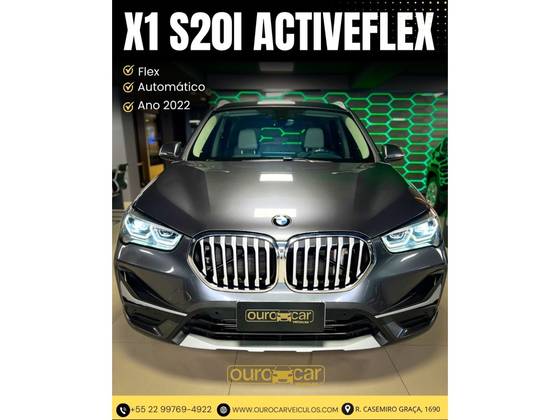 BMW X1 2.0 16V TURBO ACTIVEFLEX SDRIVE20I X-LINE 4P AUTOMÁTICO BMW X1 2.0 16V TURBO ACTIVEFLEX SDRIVE20I X-LINE 4P AUTOMÁTICO